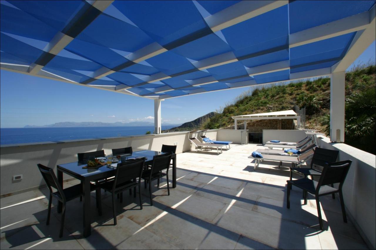 סן ויטו לו קאפו Villa Antonia - Vasca Idromassaggio Terrazza Vista Mare מראה חיצוני תמונה