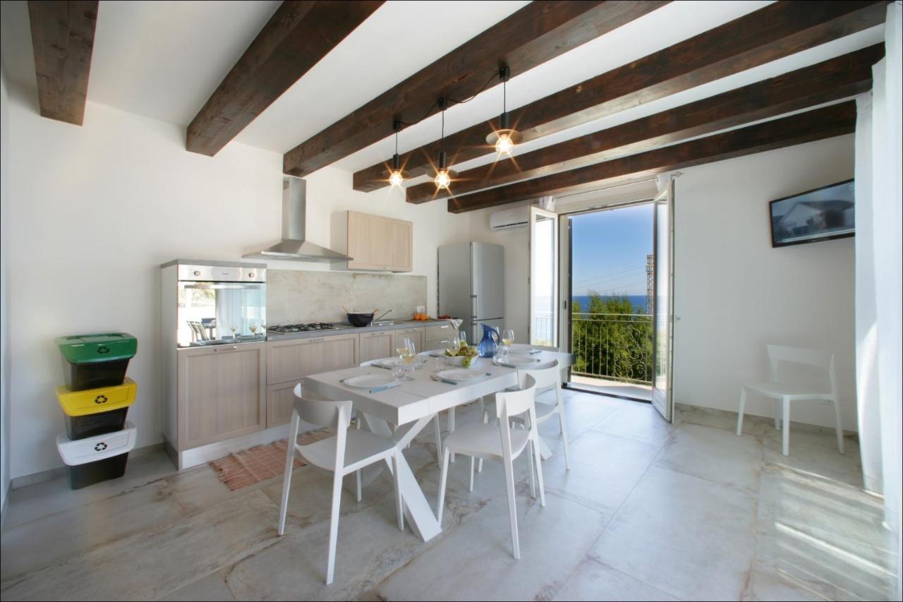 סן ויטו לו קאפו Villa Antonia - Vasca Idromassaggio Terrazza Vista Mare מראה חיצוני תמונה