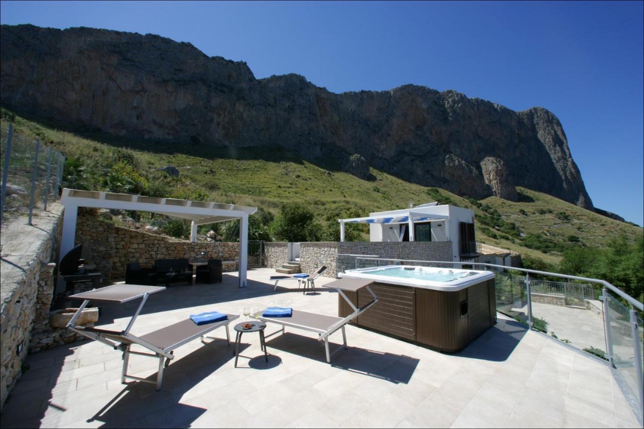 סן ויטו לו קאפו Villa Antonia - Vasca Idromassaggio Terrazza Vista Mare מראה חיצוני תמונה