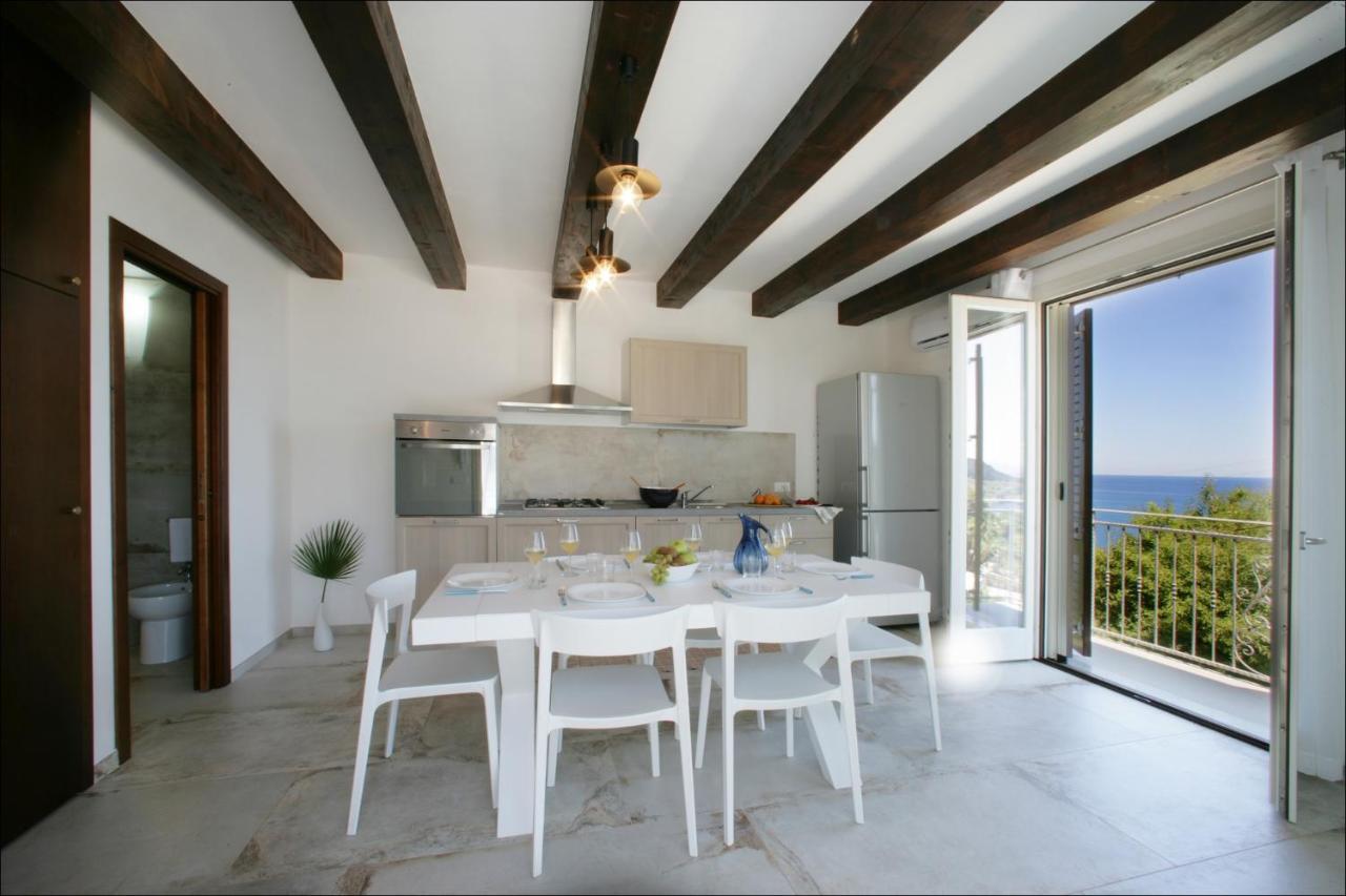 סן ויטו לו קאפו Villa Antonia - Vasca Idromassaggio Terrazza Vista Mare מראה חיצוני תמונה