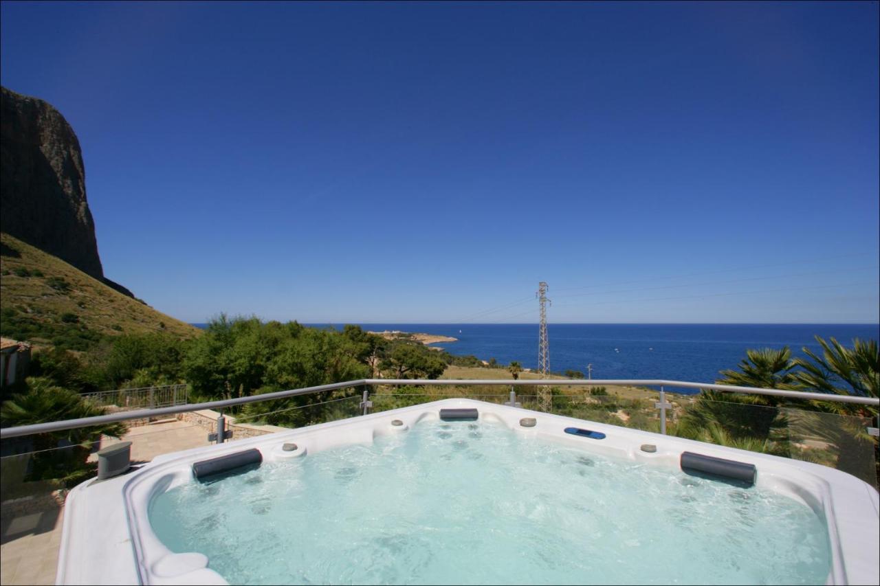 סן ויטו לו קאפו Villa Antonia - Vasca Idromassaggio Terrazza Vista Mare מראה חיצוני תמונה
